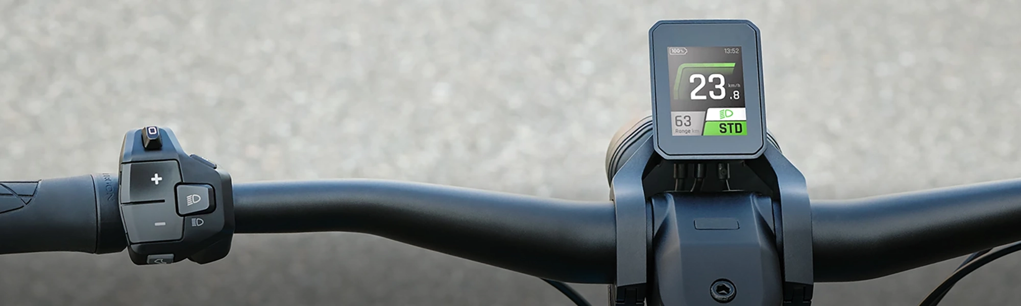 LED Display e-bike – what digital command can do when you're out and