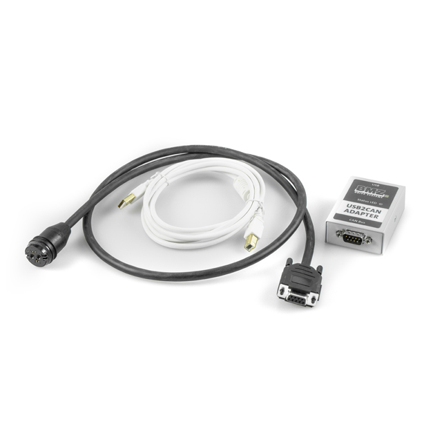 Set adattatori USB2CAN con connettore Rosenberger