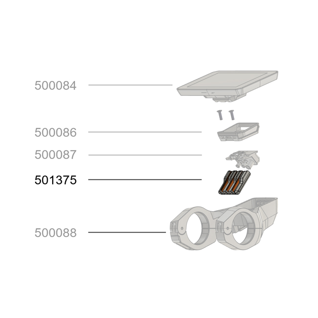 FIT Zugentlastung Stecker-Adapter für Display