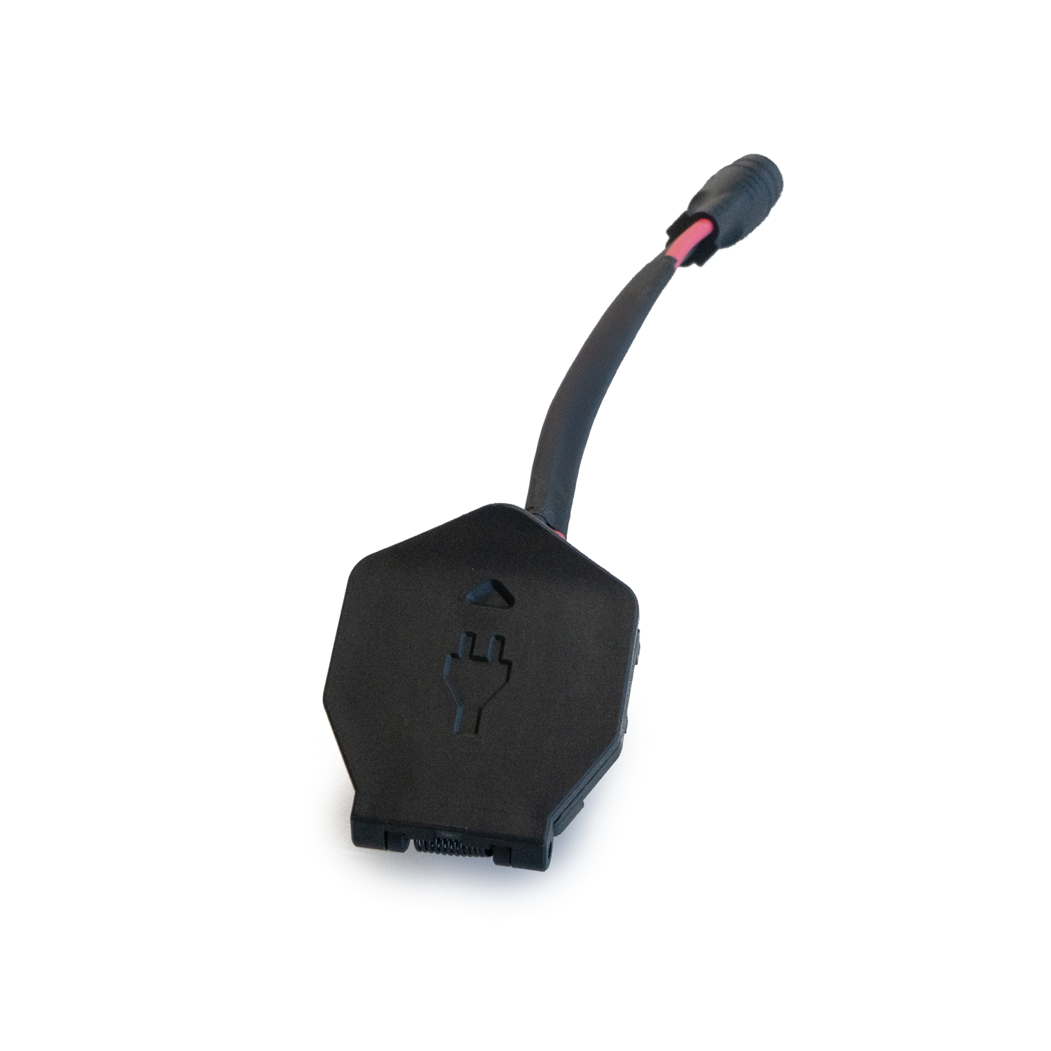 FIT charging socket with coding and locking mechanism