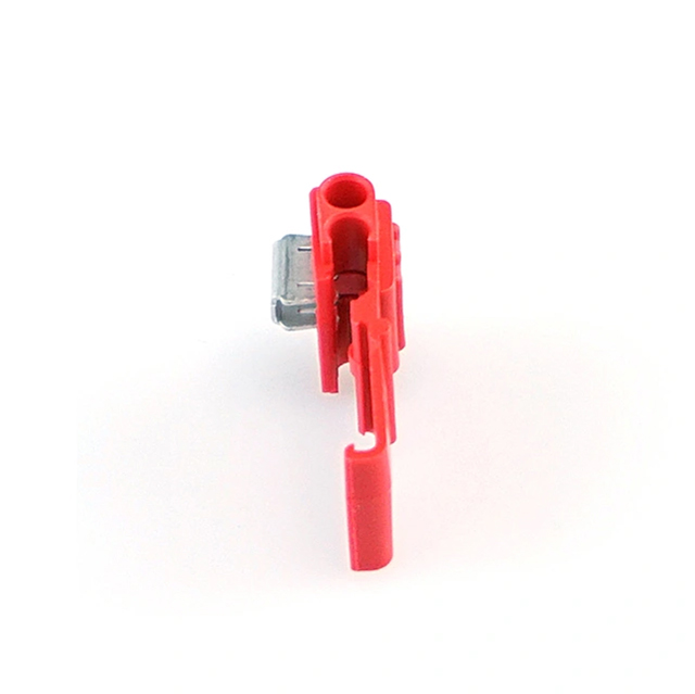 Cable connector Hoelzle red