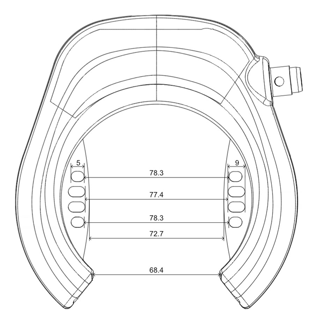 Electronic Frame lock Linka FIT